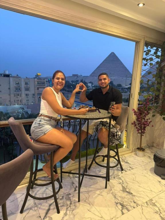 Unique Pyramids Boutique Inn Kafret el-Gabal Exterior photo